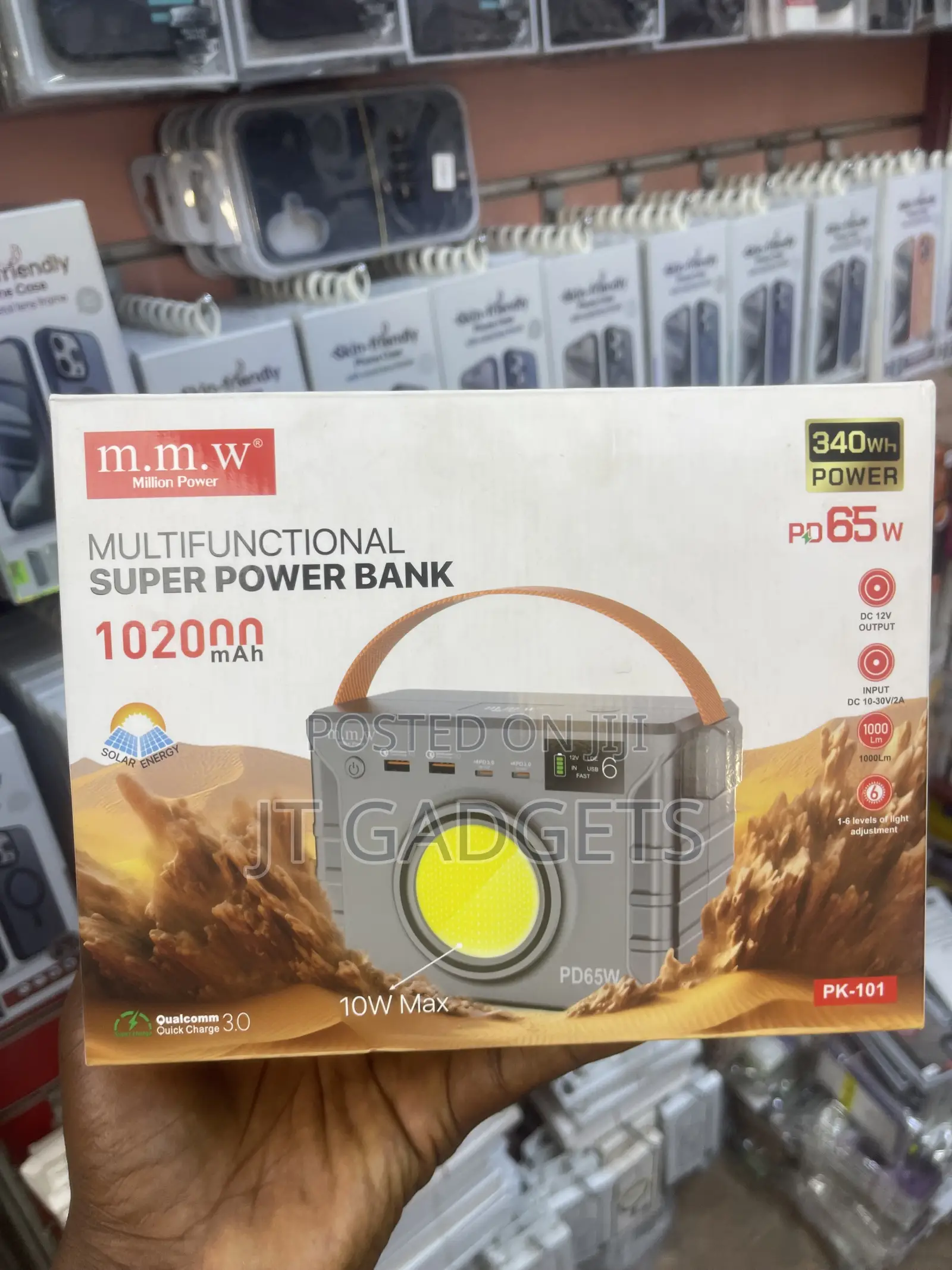 m.m.w Million Power PD65W 102,000mAh Multifunctional Laptop Power Bank