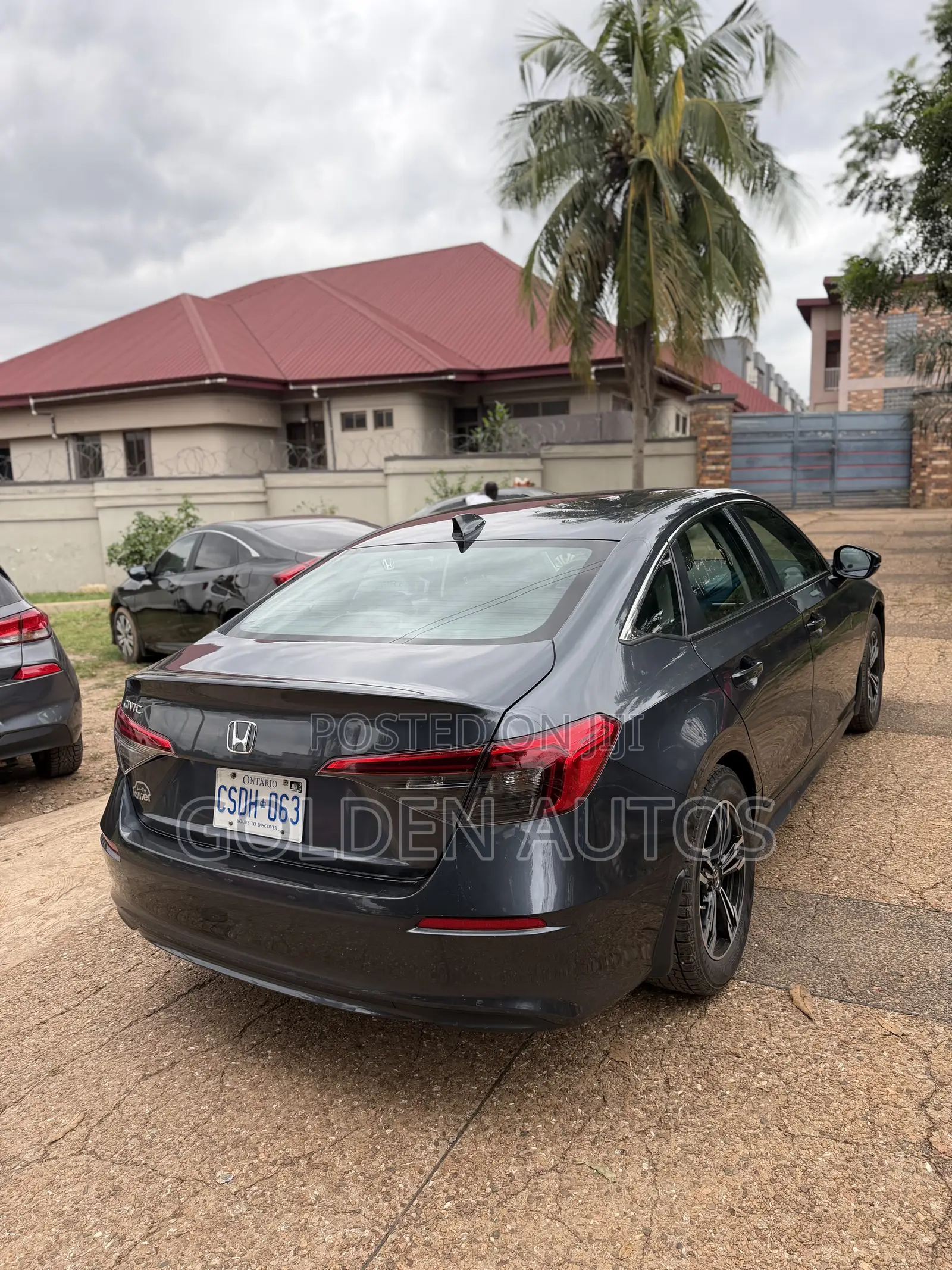Honda Civic EX CVT 2023 Gray