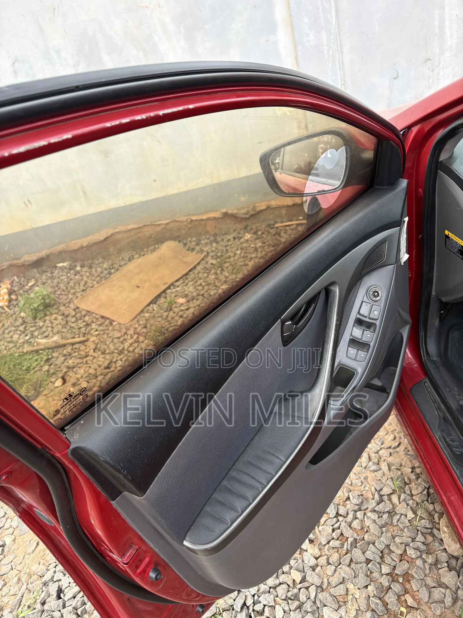 Hyundai Elantra GLS Sedan FWD (1.8L 4cyl 6A) 2013 Red