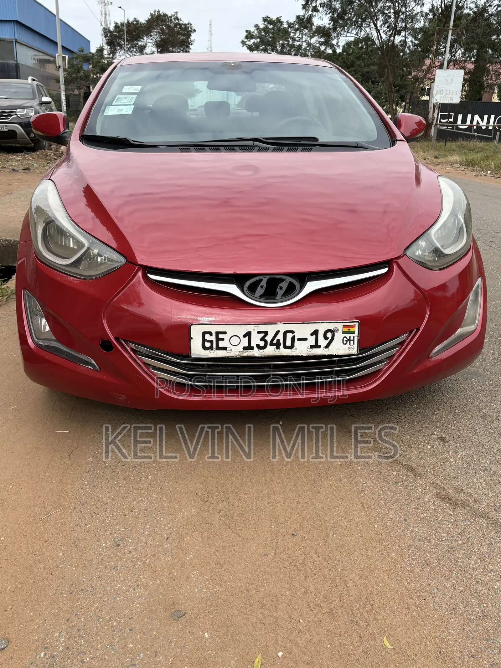 Hyundai Elantra GLS Sedan FWD (1.8L 4cyl 6A) 2013 Red