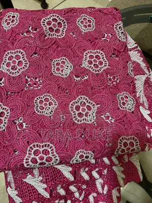 Magenta Cord Lace