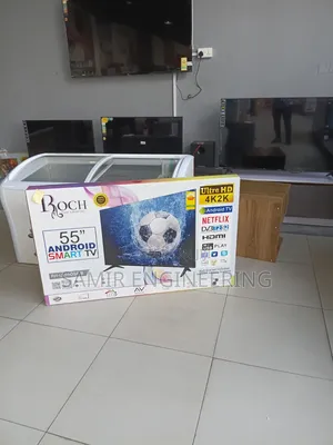 Roch RH-LE55DSA-B | 55-Inch Frameless Smart Android TV