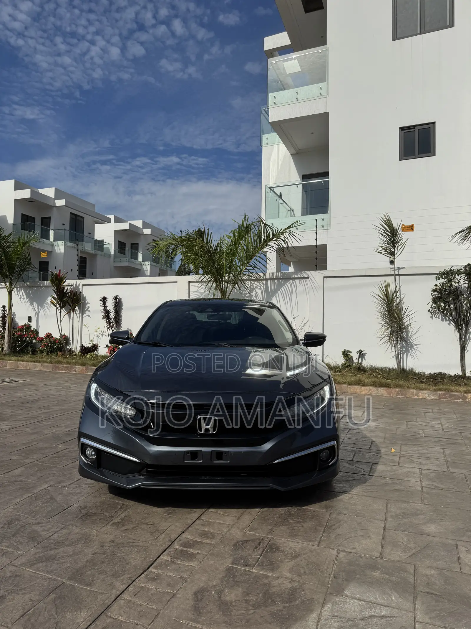 Honda Civic Touring Sedan 2019 Gray