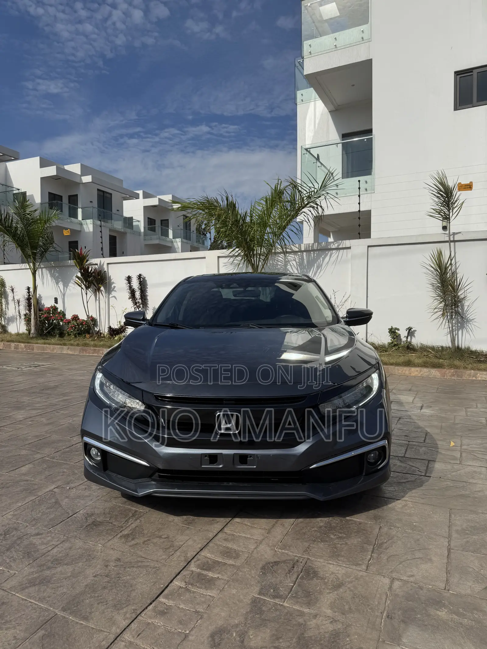 Honda Civic Touring Sedan 2019 Gray