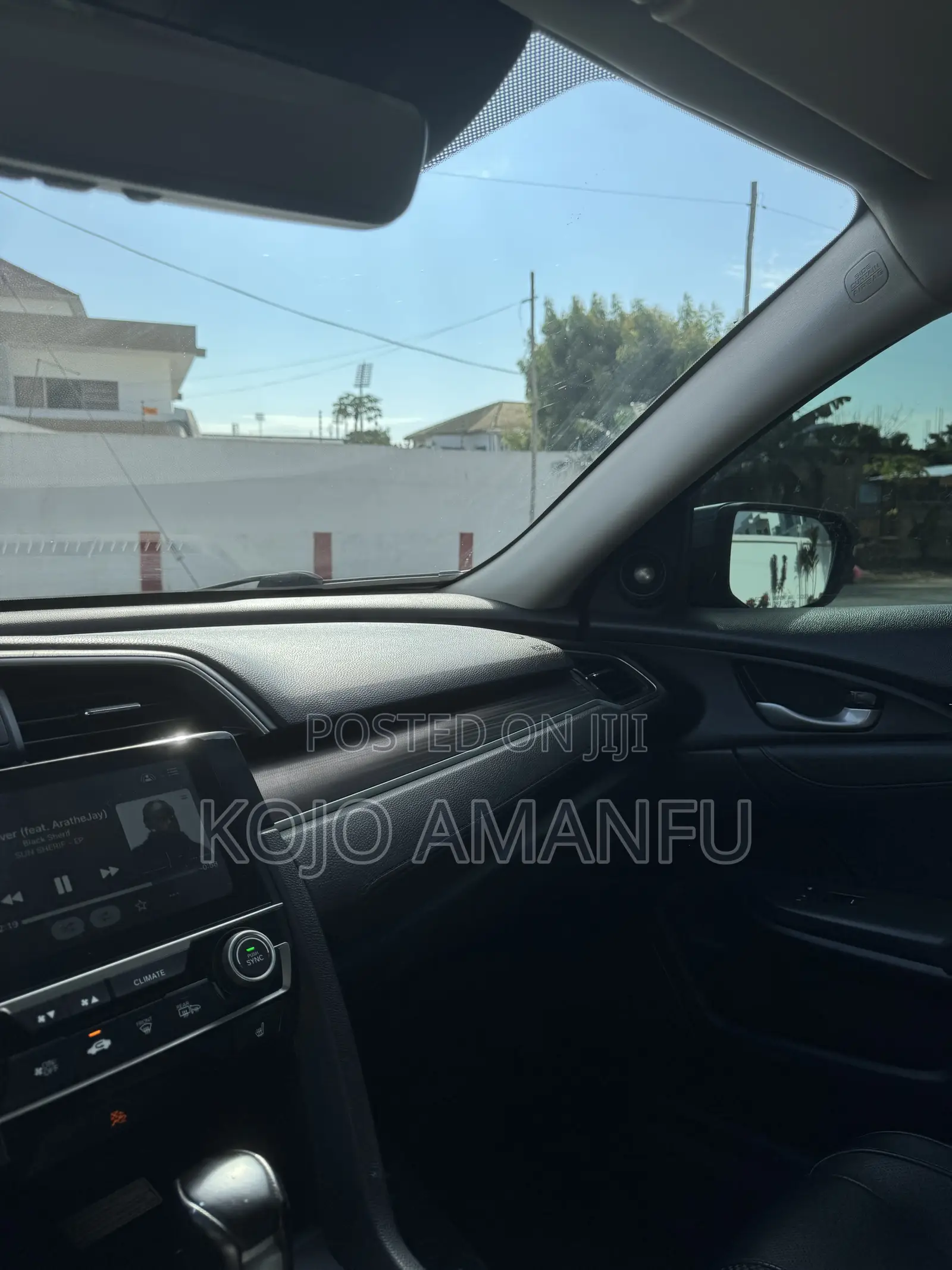 Honda Civic Touring Sedan 2019 Gray