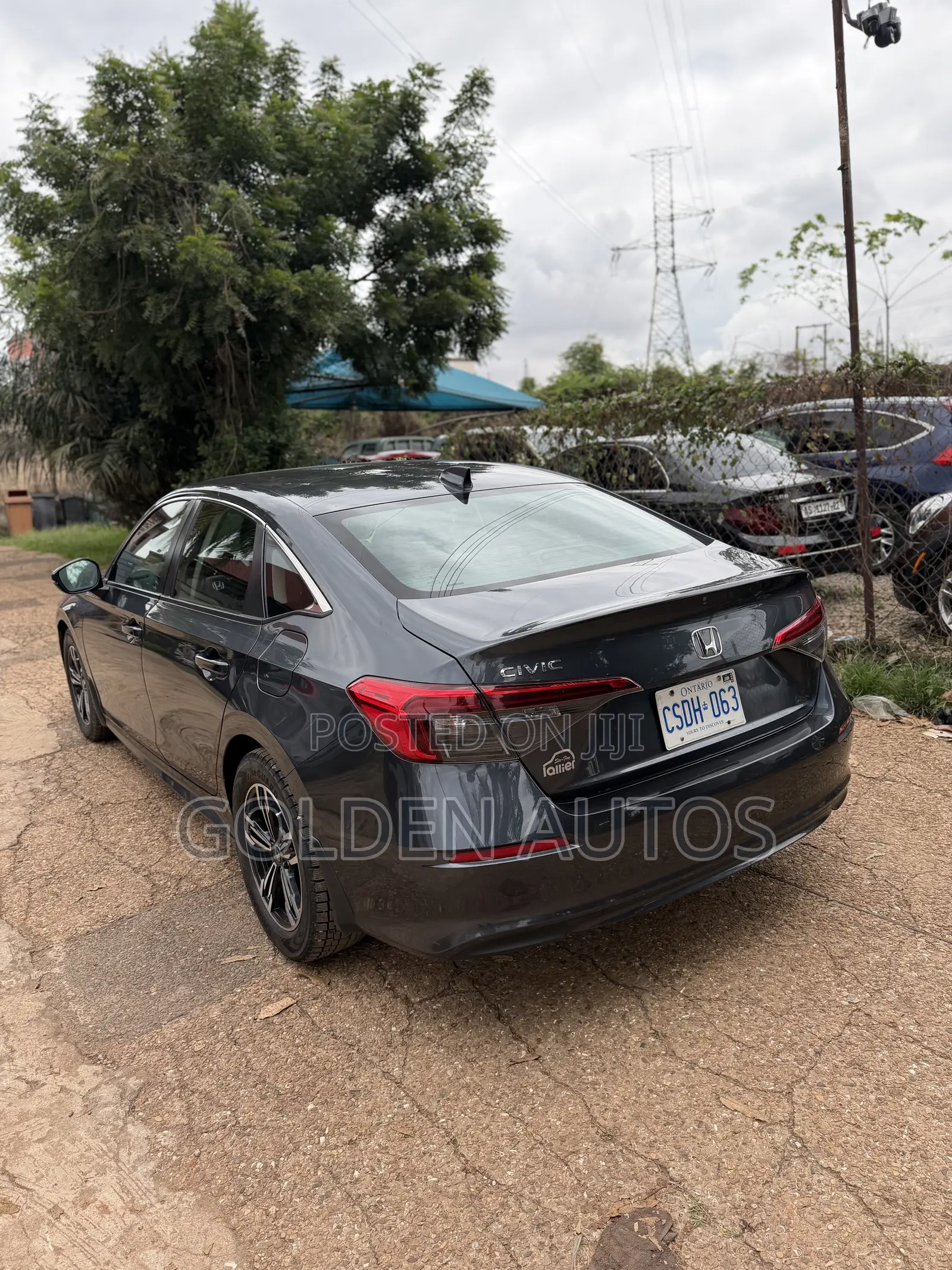 Honda Civic EX CVT 2023 Gray