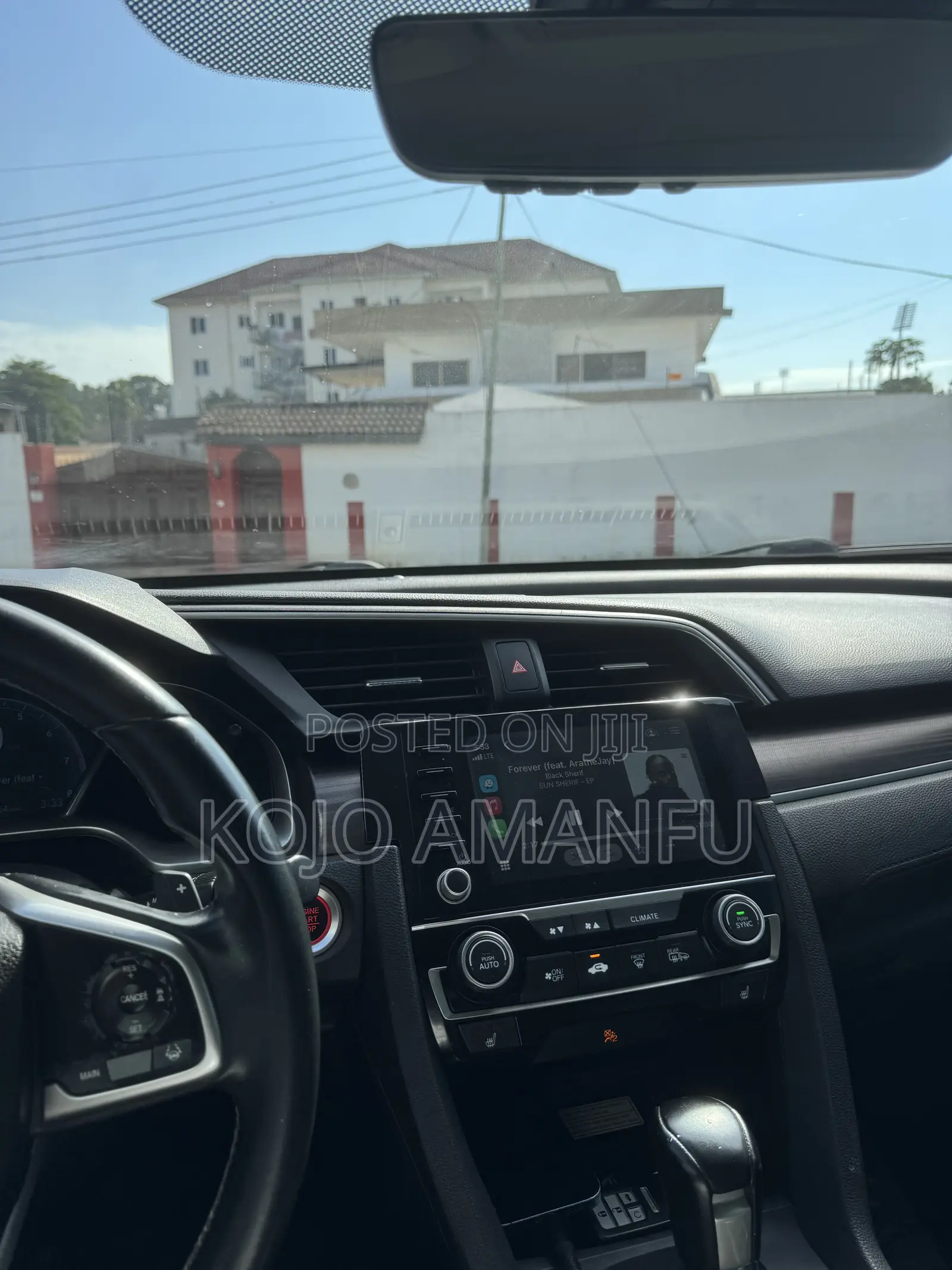 Honda Civic Touring Sedan 2019 Gray