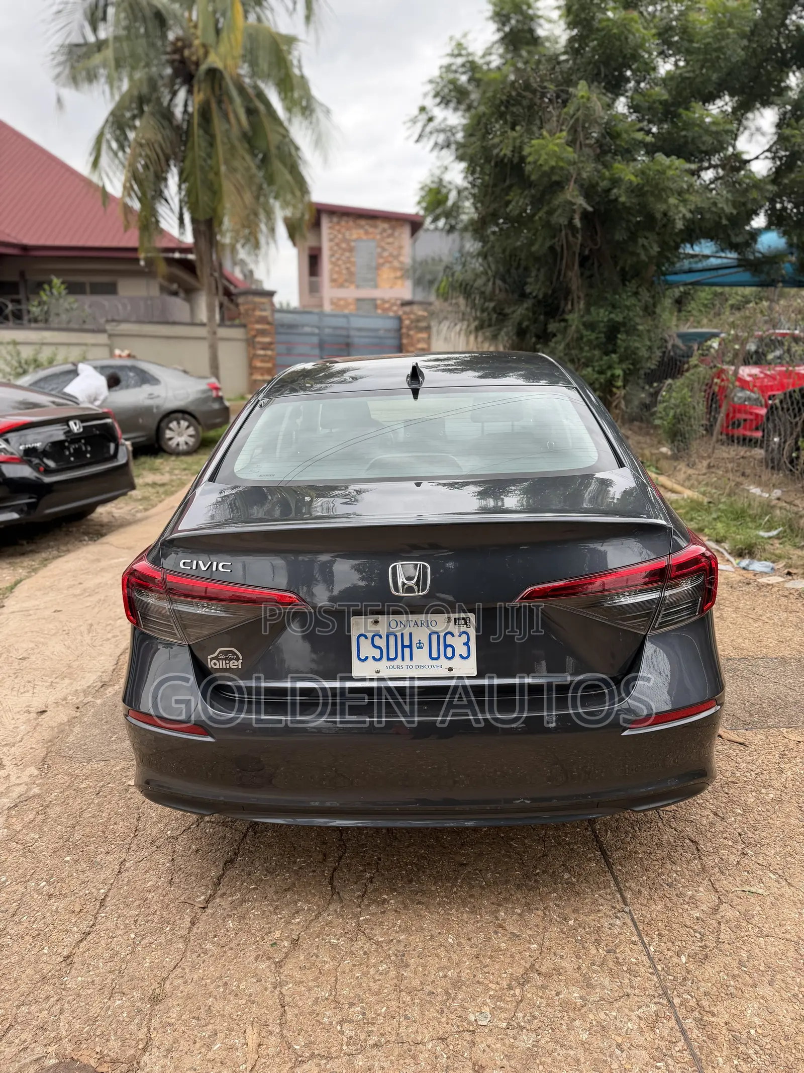 Honda Civic EX CVT 2023 Gray