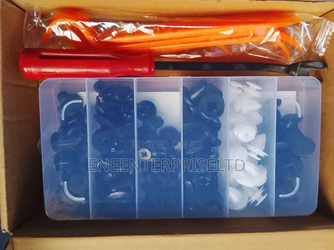 Car Door Plastic Trim Panel Clips Set
