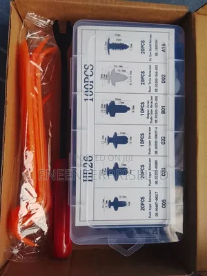 Car Door Plastic Trim Panel Clips Set