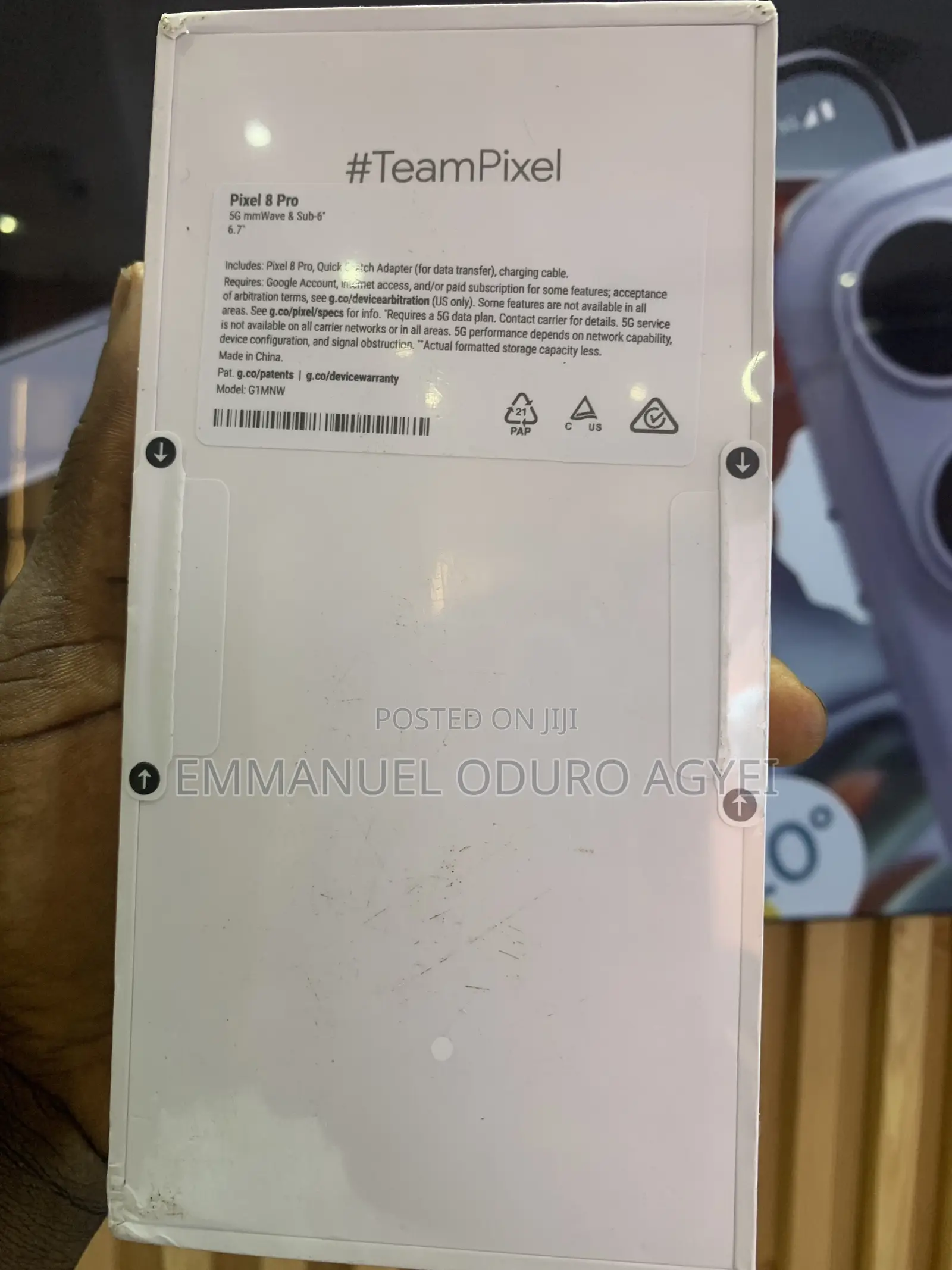 New Google Pixel 8 Pro 128 GB Black