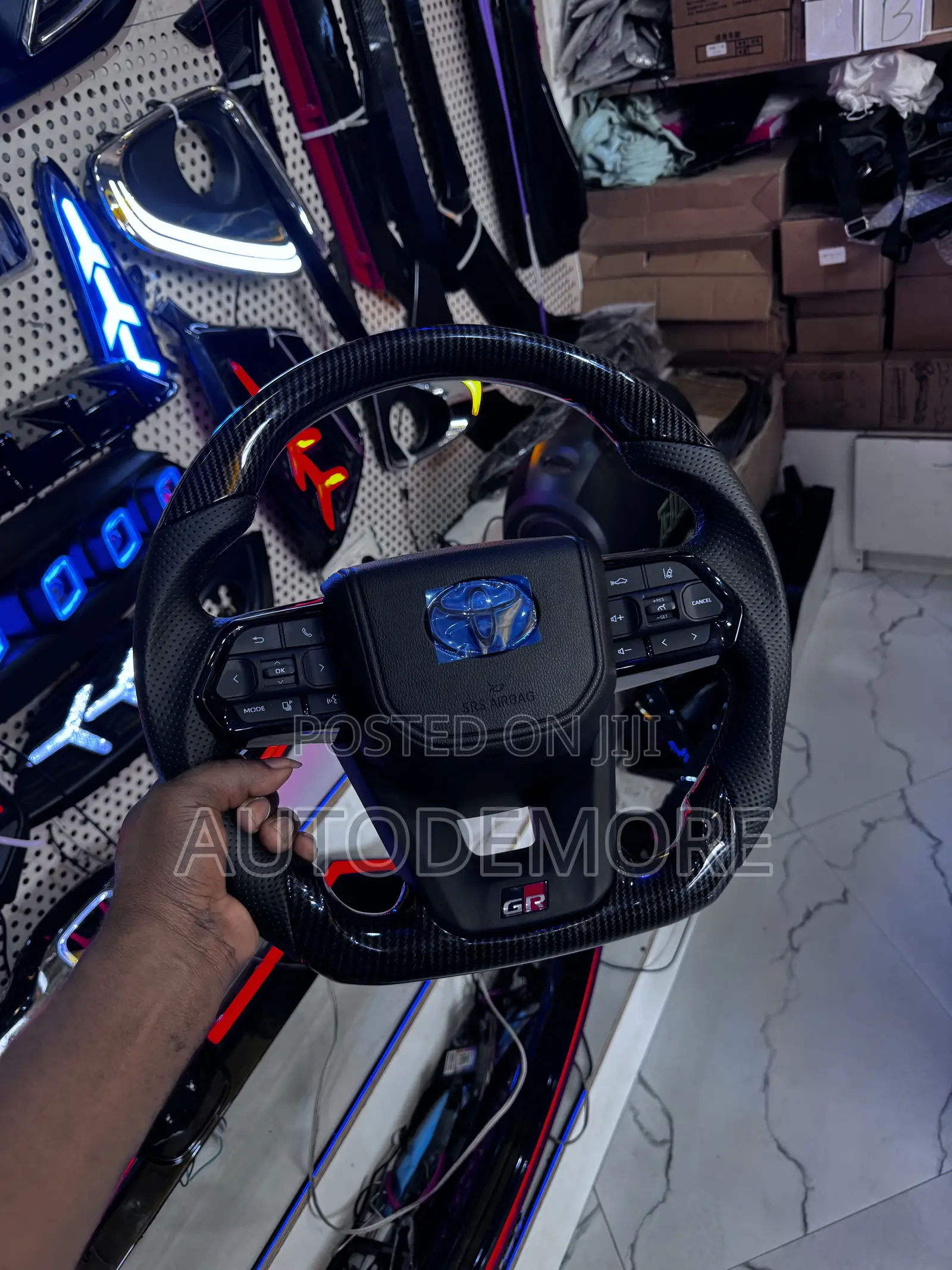 Toyota Spec Searing Wheel Gazoo Race Vision