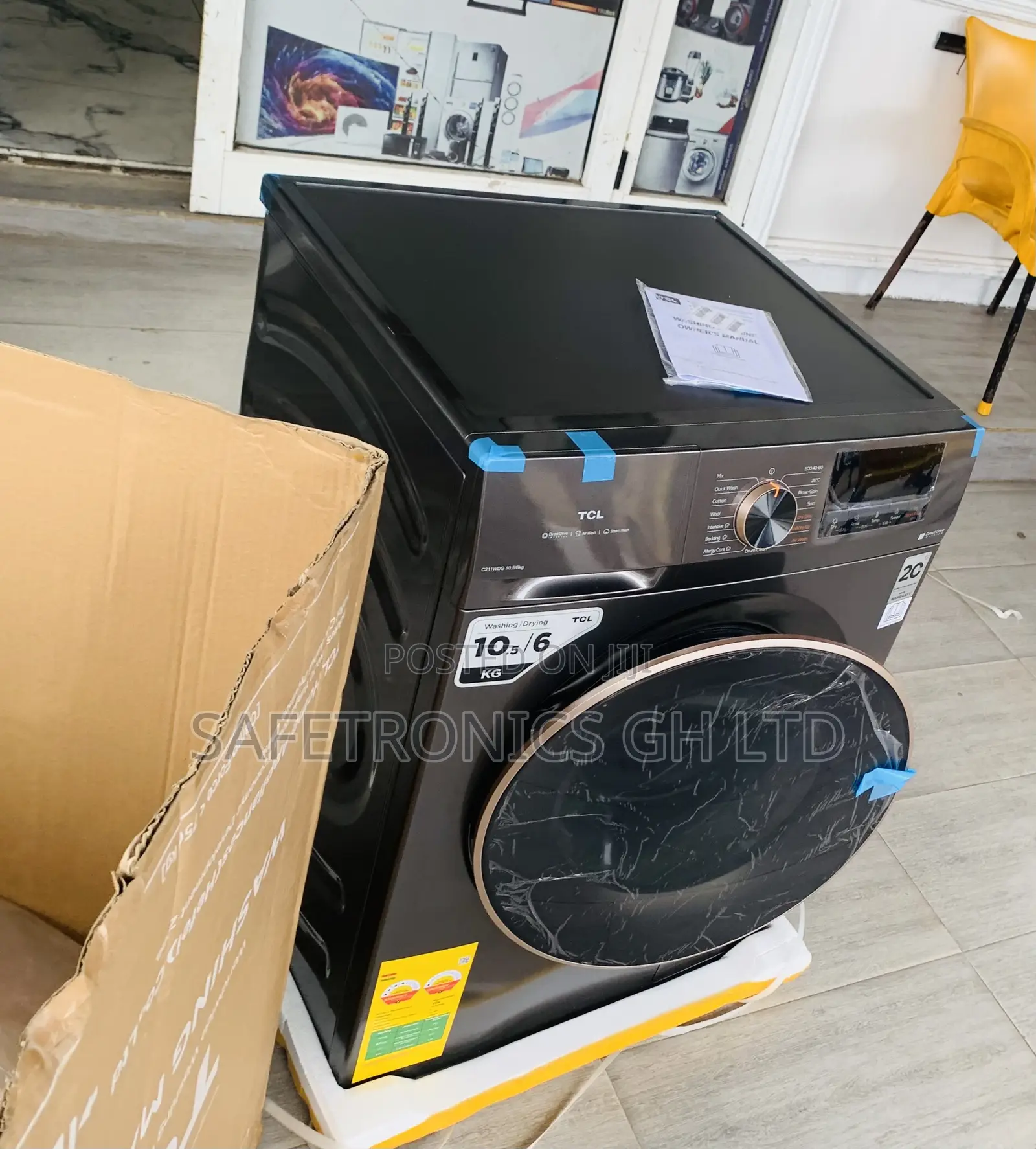 Top Original TCL 10.5Kg 6kg FrontLoad FullAuto Washer