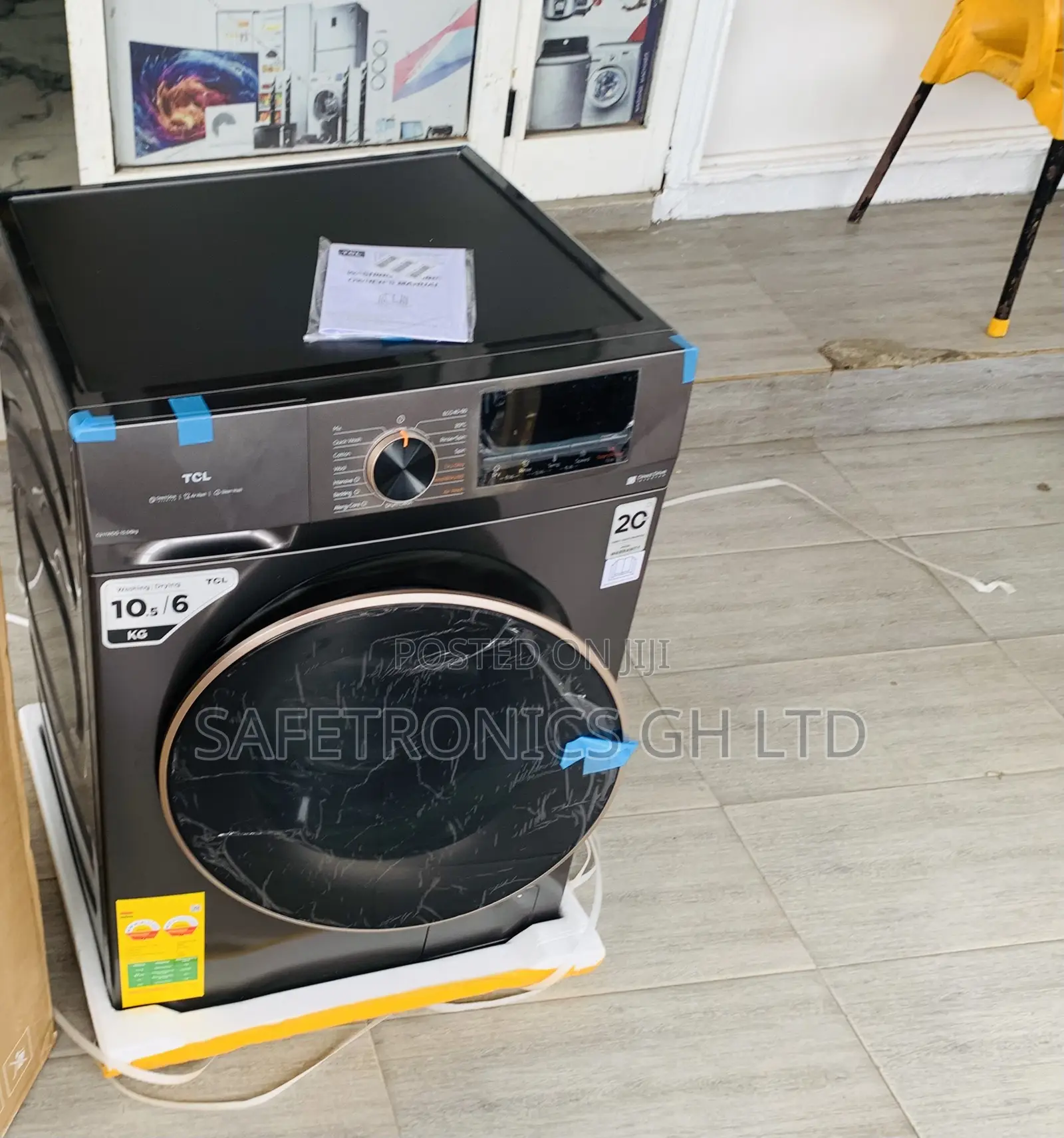Kindly Try TCL 10.5Kg FrontLoad FullAuto 6kg Washer