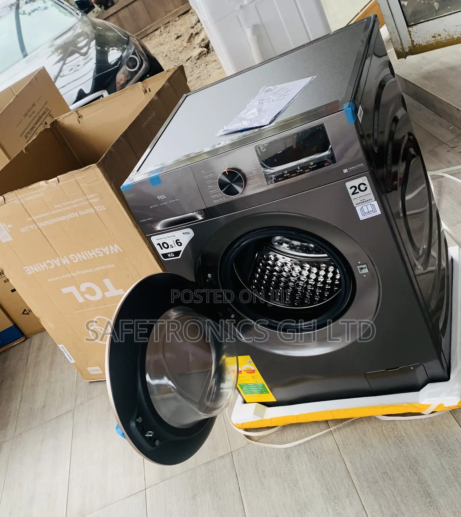 Super Powerful < 6kg FullAuto TCL FrontLoad 10.5Kg WashingMachine