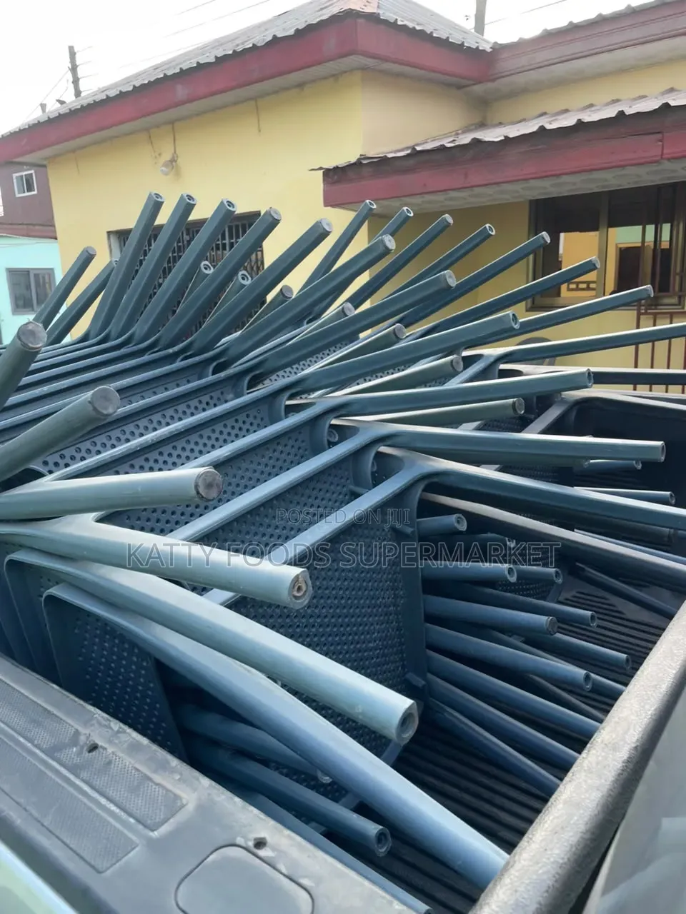 Just Arrived! Quality Metal Plastic Chairs for Outdoors and Indoors!