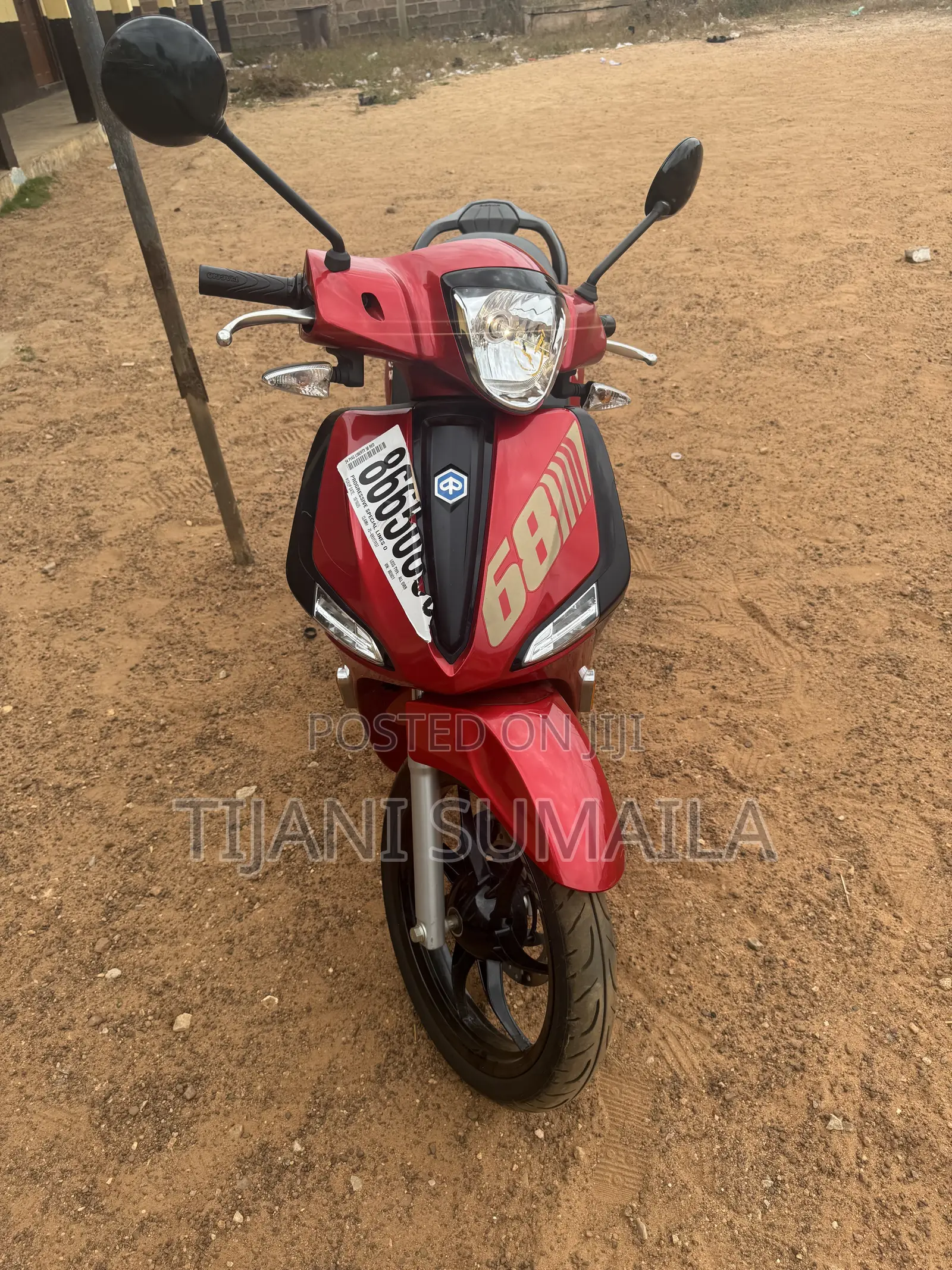 Piaggio Scooter 2019 Red