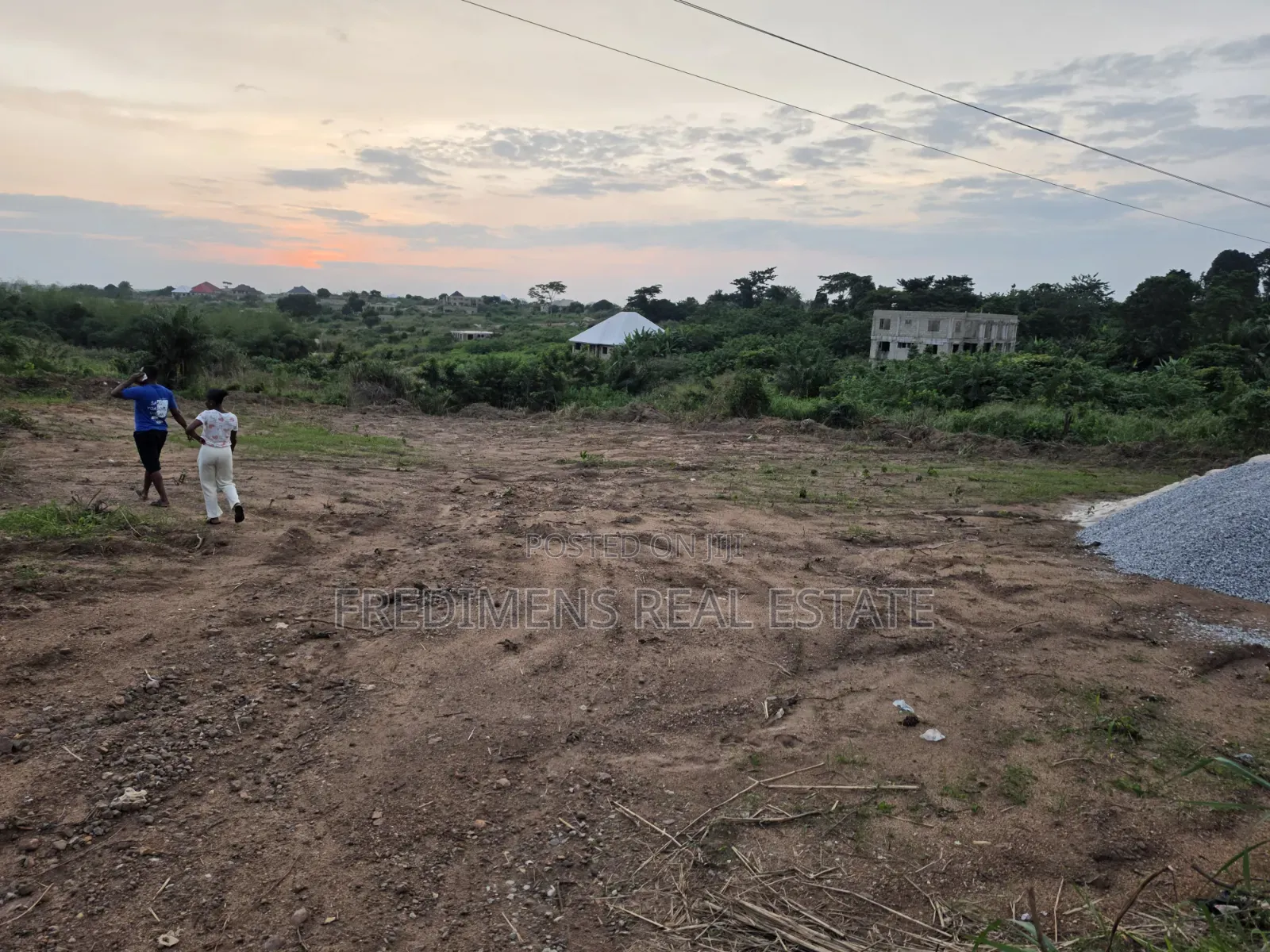 Two Plots at Aboabugya on the Main Road for Sale
