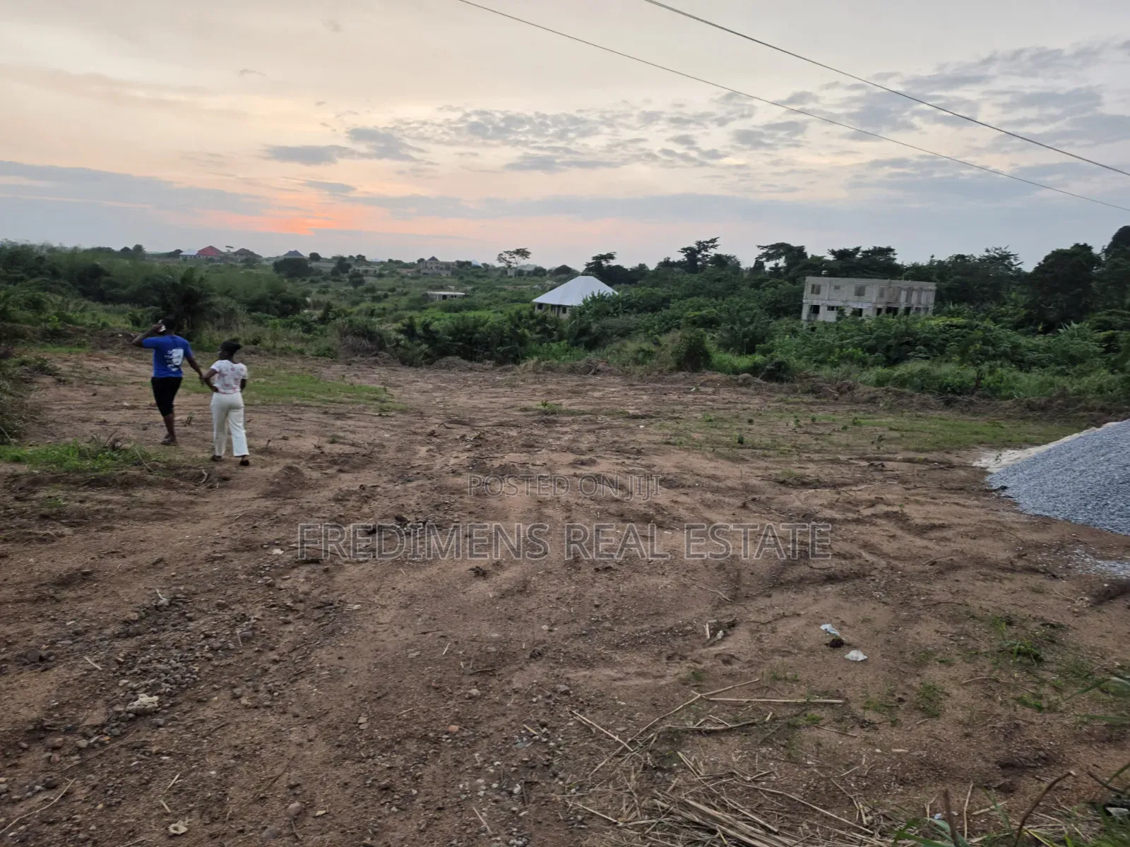 Two Plots at Aboabugya on the Main Road for Sale