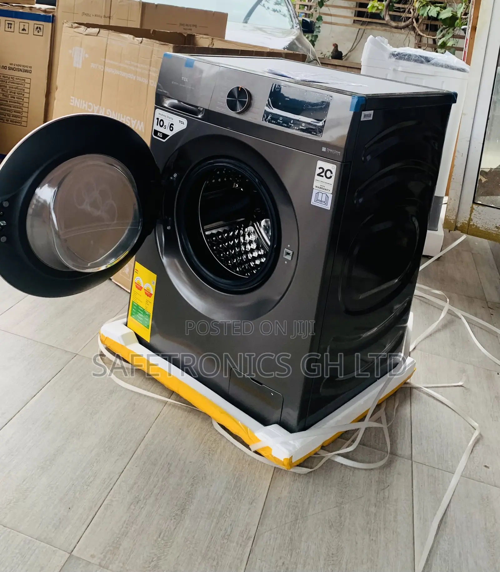 Exclusive Sleek • TCL FullAuto 6kg 10.5Kg FrontLoad Washer