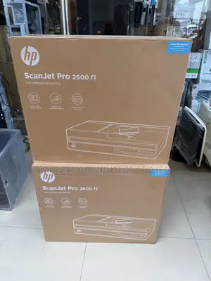 HP ScanJet Pro 2600 F1White,Fast 2-Sided Scanning Auto Document Feeder