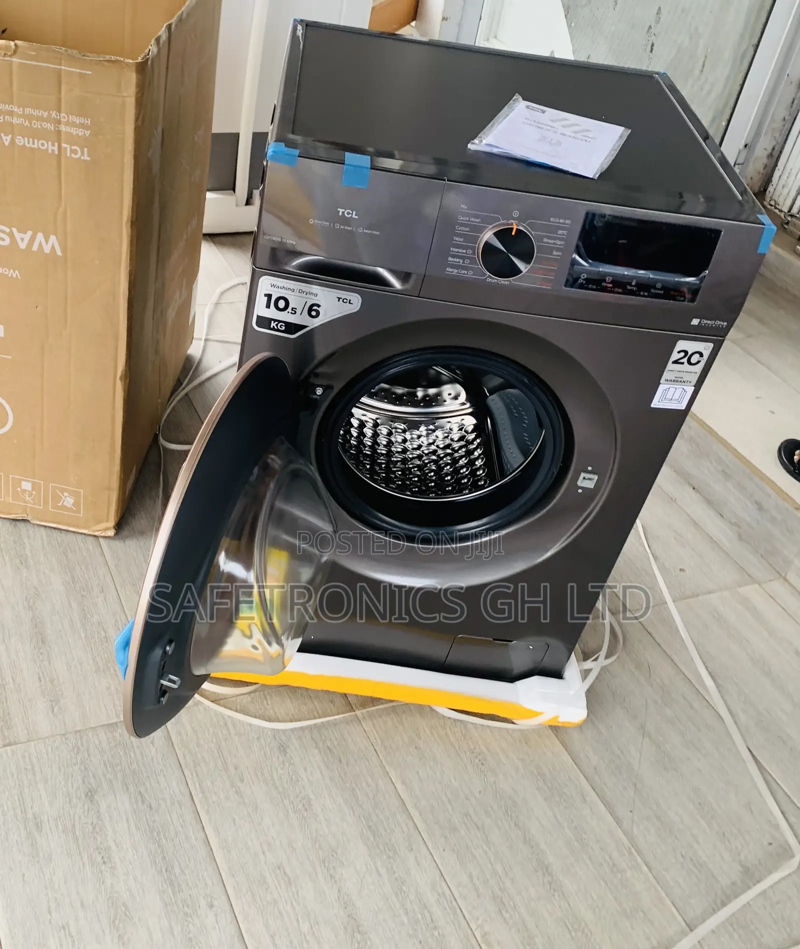 Order Great ** 10kg FrontLoad FullAuto 6kg TCL WashingMachine