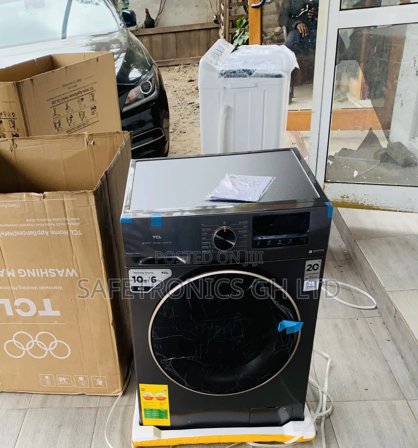 Modest Lasting >>> 10.5Kg FullAuto 6kg TCL FrontLoad WashingMachine