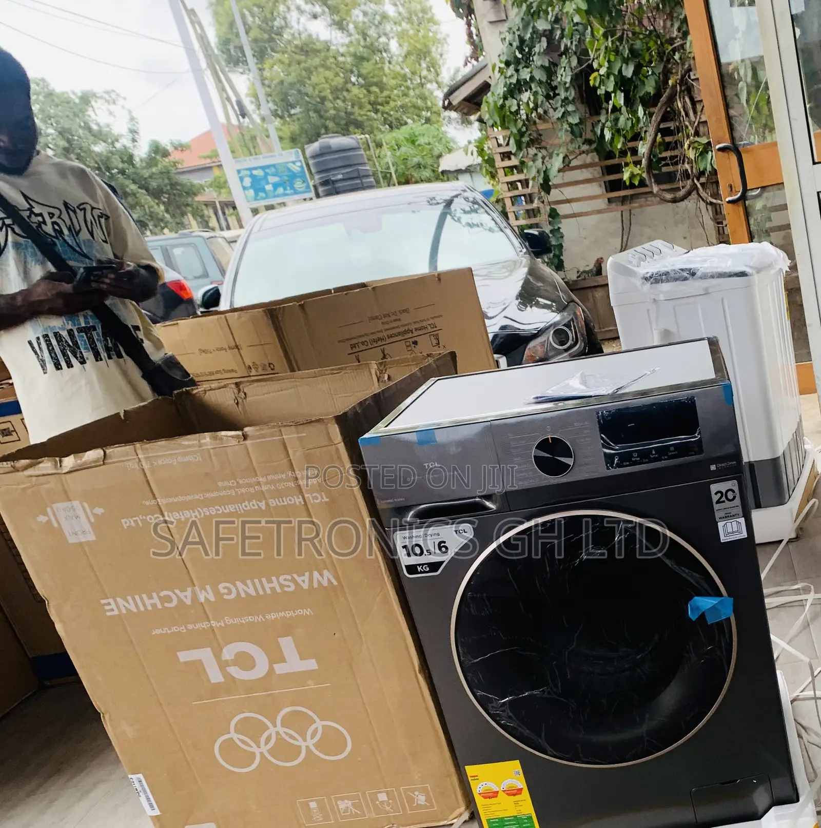 Check Reliable *** FrontLoad TCL FullAuto 10.5Kg 6kg WashingMachine