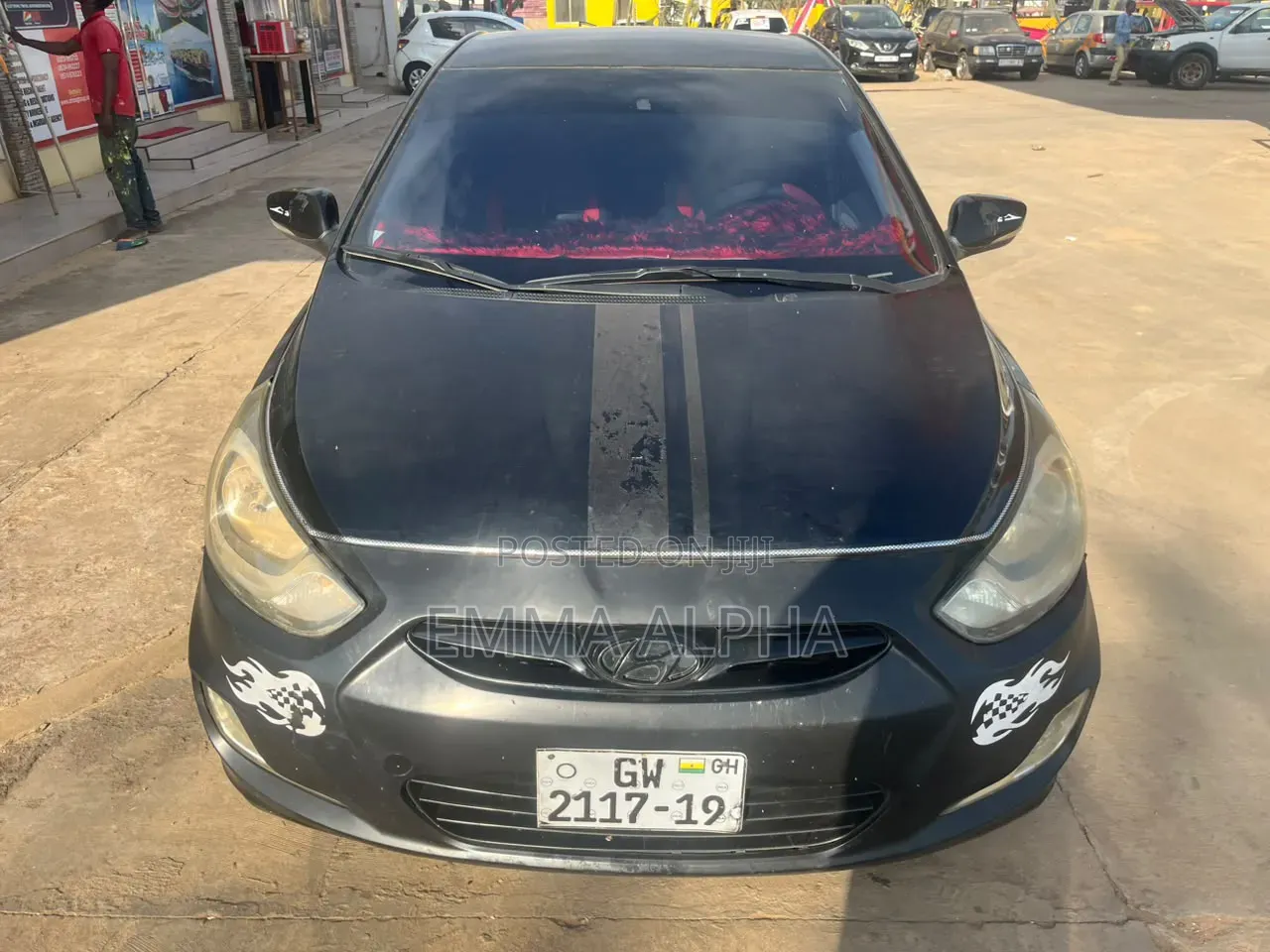 Hyundai Accent 2013 Black