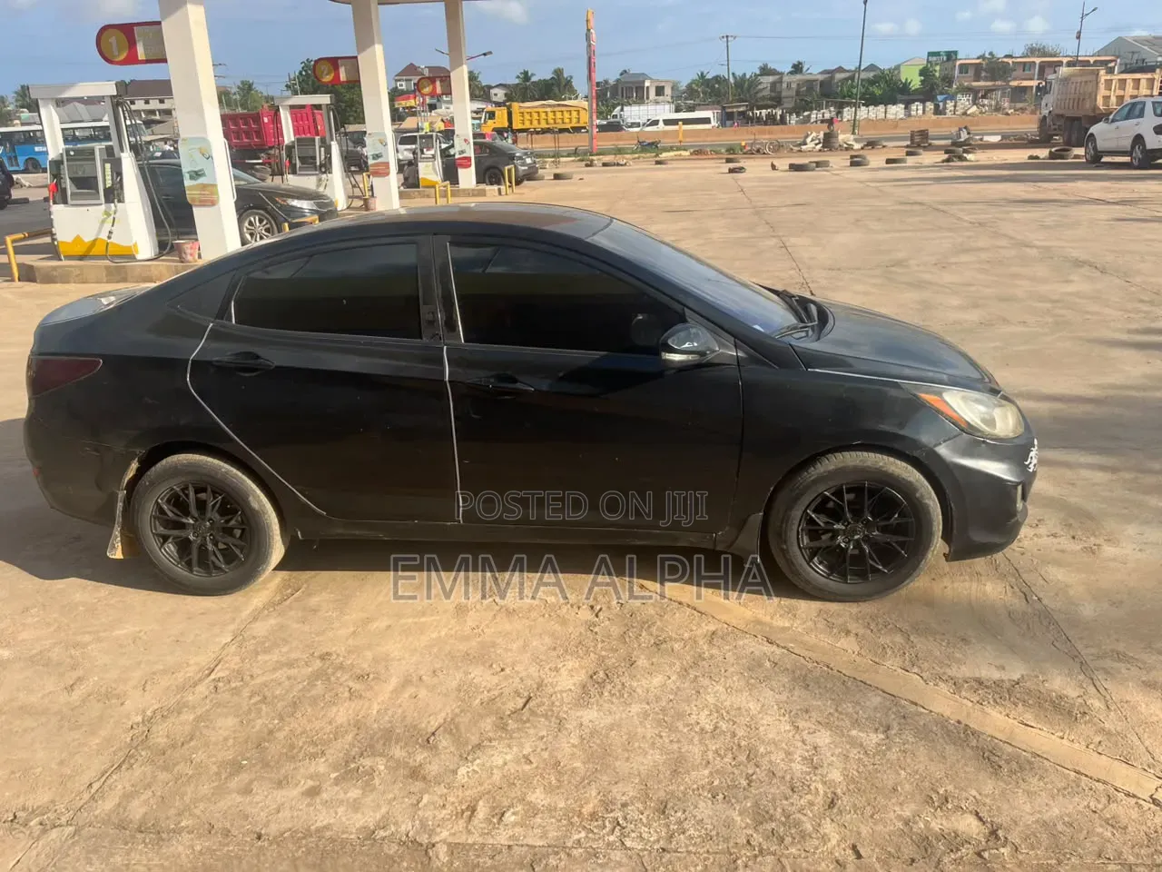 Hyundai Accent 2013 Black