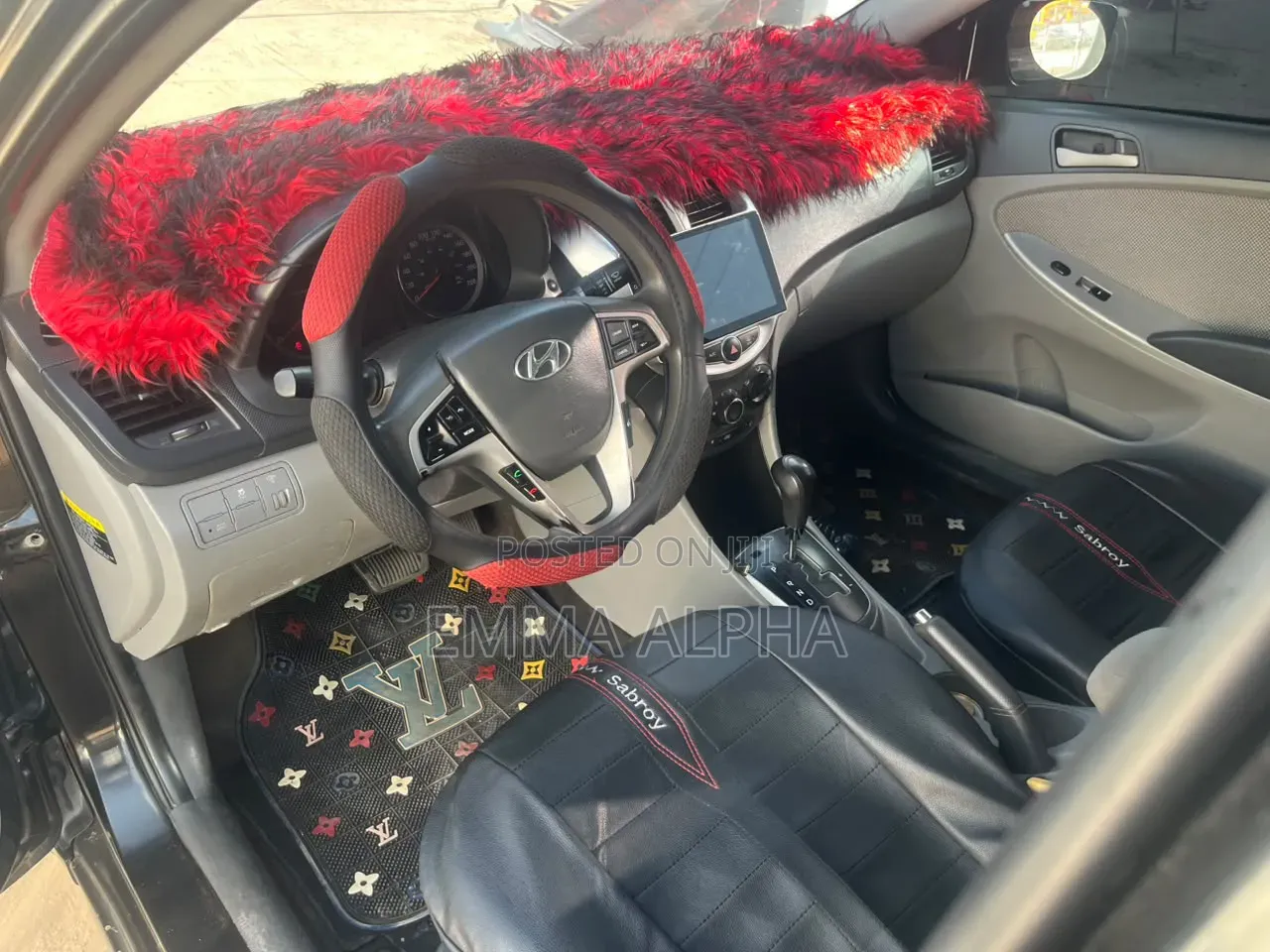 Hyundai Accent 2013 Black