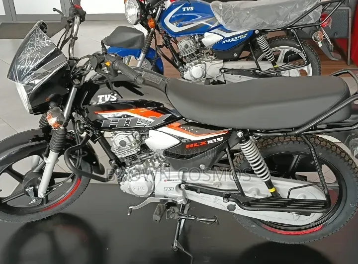 New TVS HLX 125 2026 Black