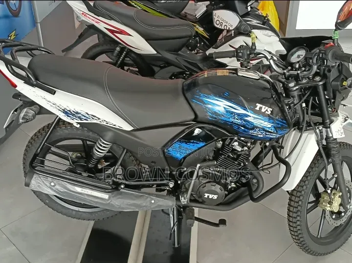 New TVS HLX 125 2026 Black