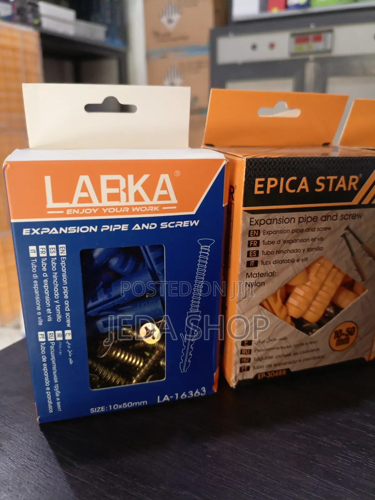 Expansion Plug and Screw