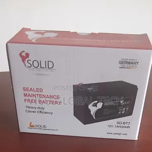 Solid Battery 12v-7a /20hr