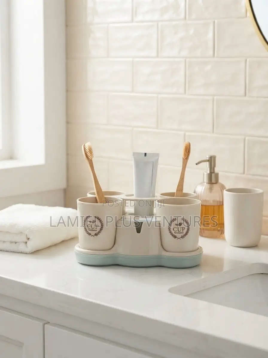 Toothbrush and Paste Holder