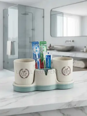 Toothbrush and Paste Holder