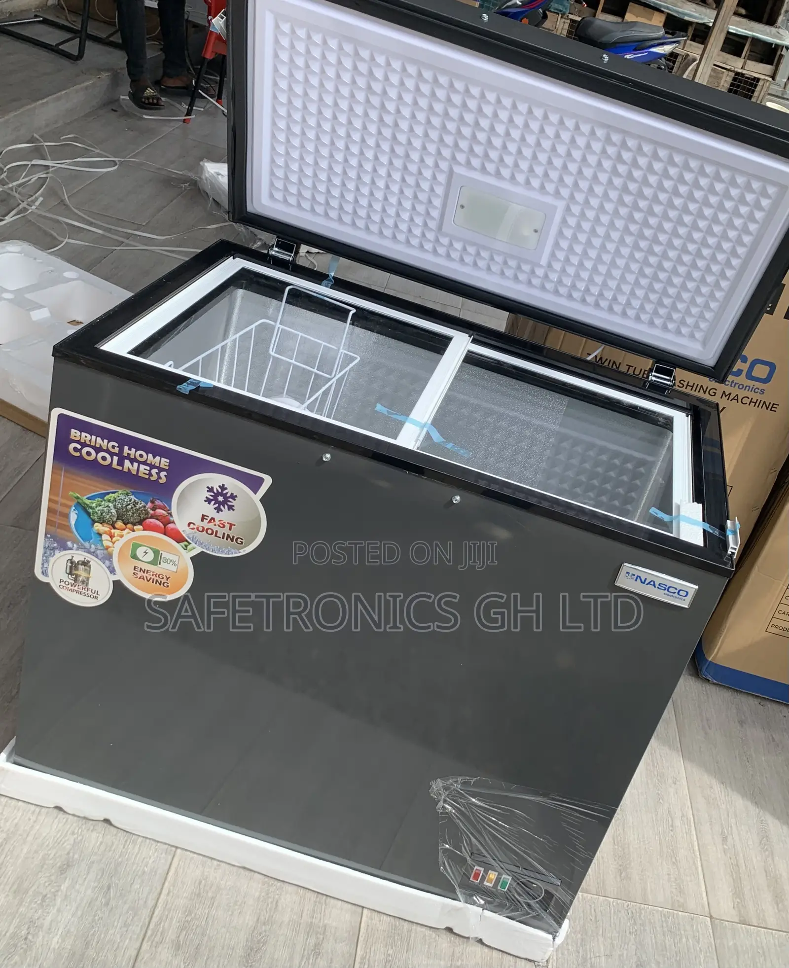 Shop Top Notch • 198L Grey Nas-250fl 1 Door Nasco Freezer
