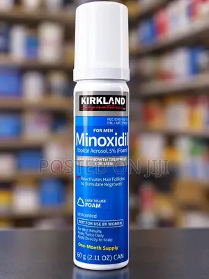 Exlusive Kirkland Minoxidil Foam for Beard and Hair