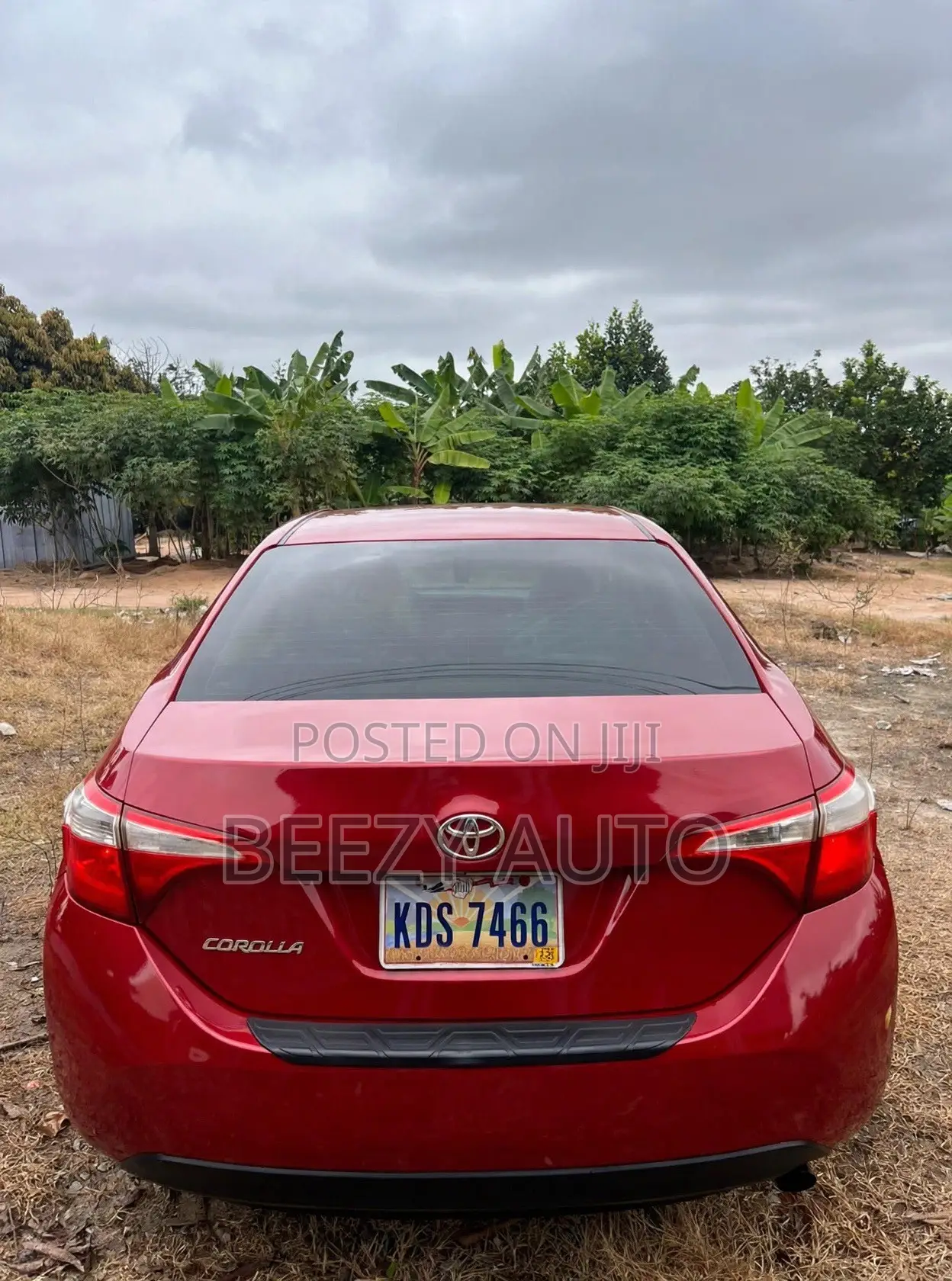 Toyota Corolla LE (1.8L 4cyl 2A) 2018 Red