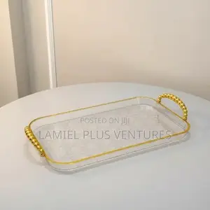 Transparent Classic Serving Tray(1pc)
