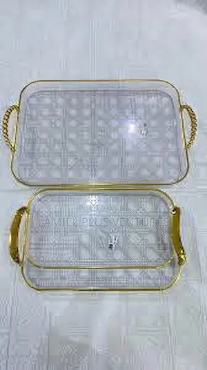 Transparent Classic Serving Tray(1pc)