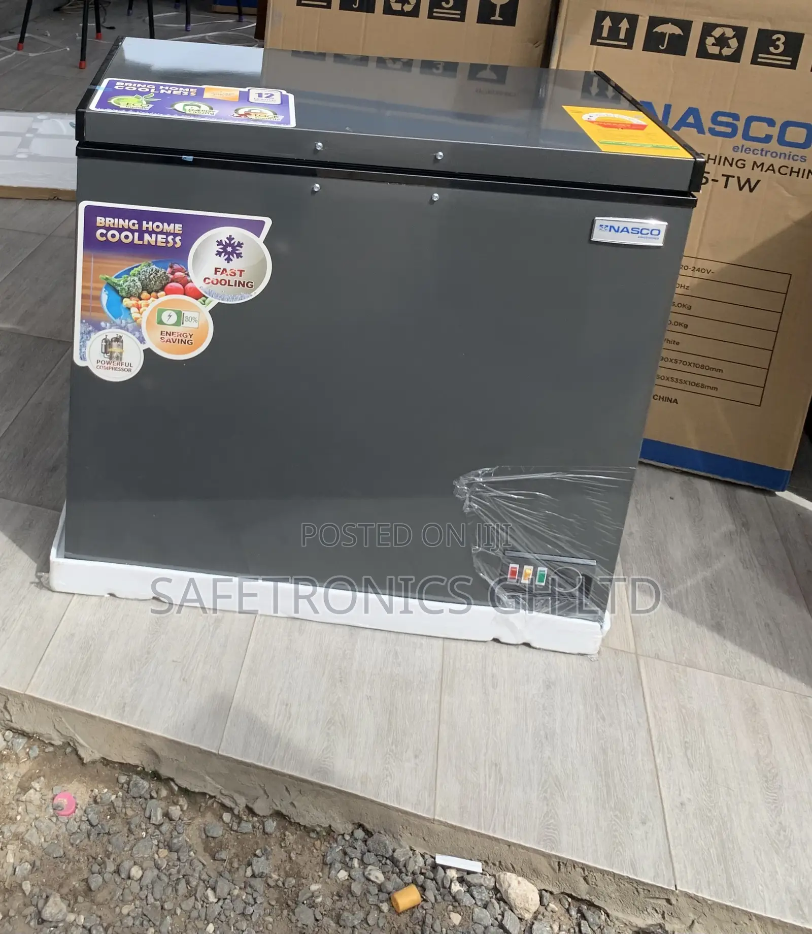 Excellent Best Grey Nas-250fl 1 Door Nasco 198L Freezer