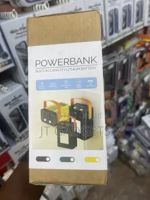 MMW 80000mAh Power Bank – Built-in Cables + LED Light (Fast Charging)