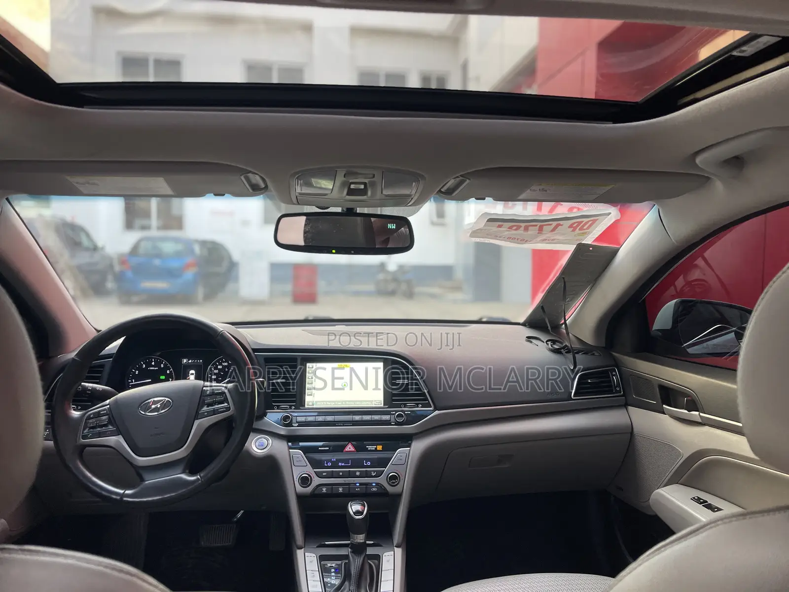 Hyundai Elantra Limited Sedan FWD (2.0L 4cyl 6A) 2017 White