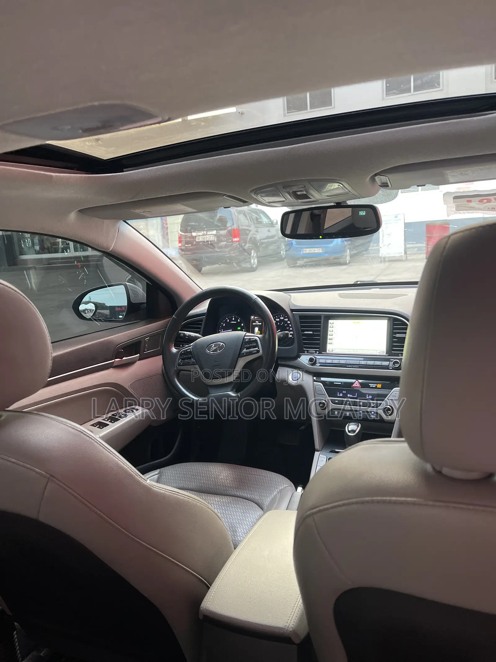 Hyundai Elantra Limited Sedan FWD (2.0L 4cyl 6A) 2017 White