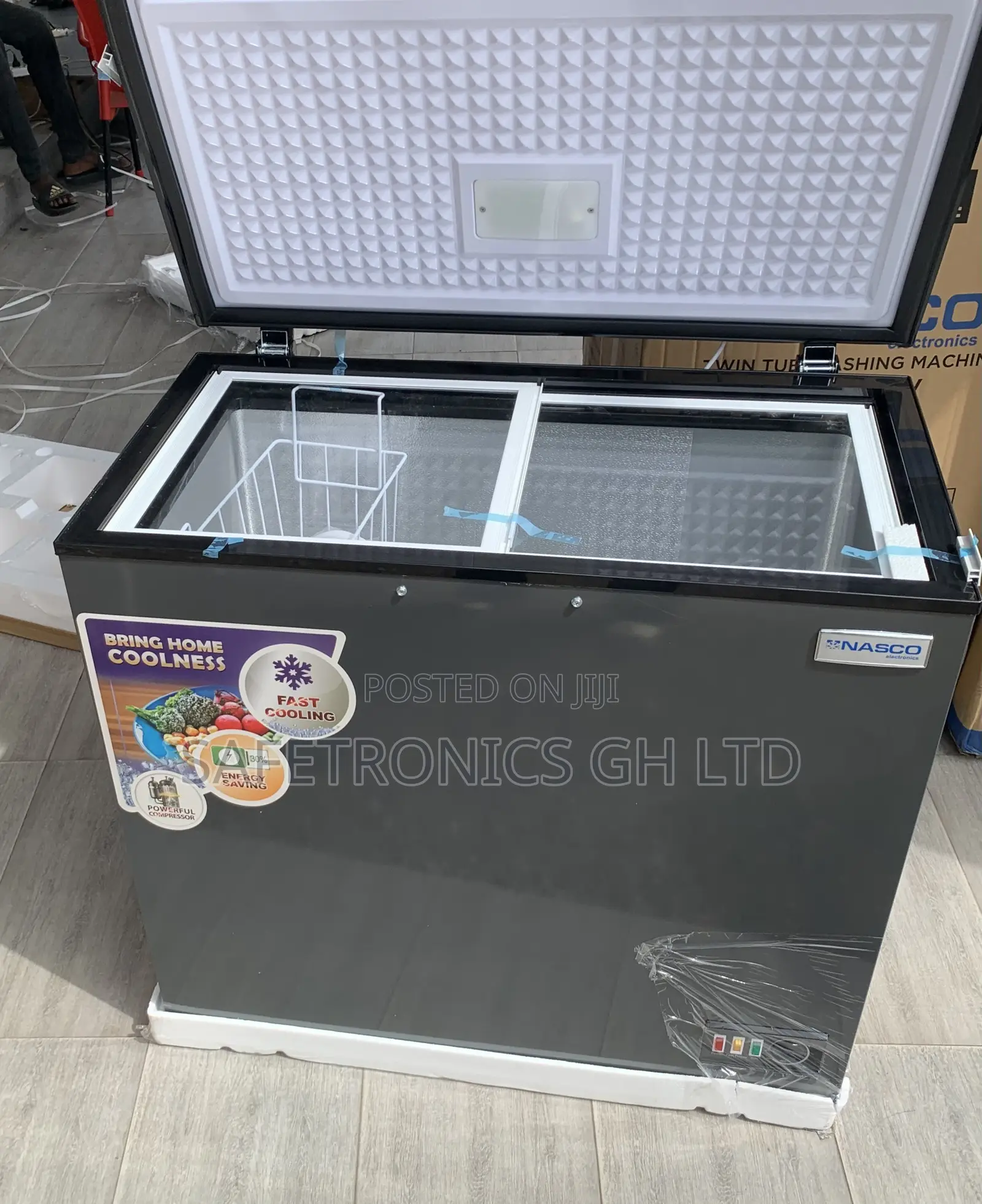 Lastest Sleek Nas-250fl Grey Nasco 1 Door 198L Freezer