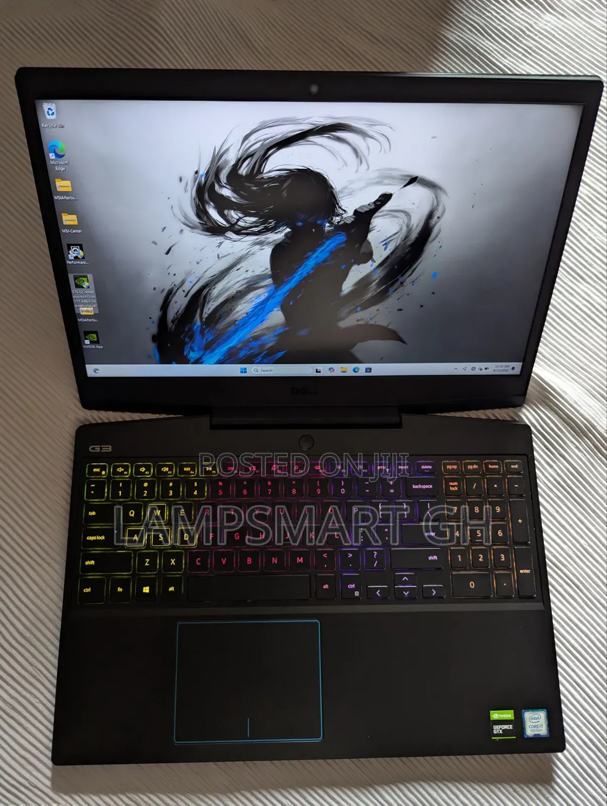 Laptop Dell G3 17 3579 8GB Intel Core i7 SSD 256GB