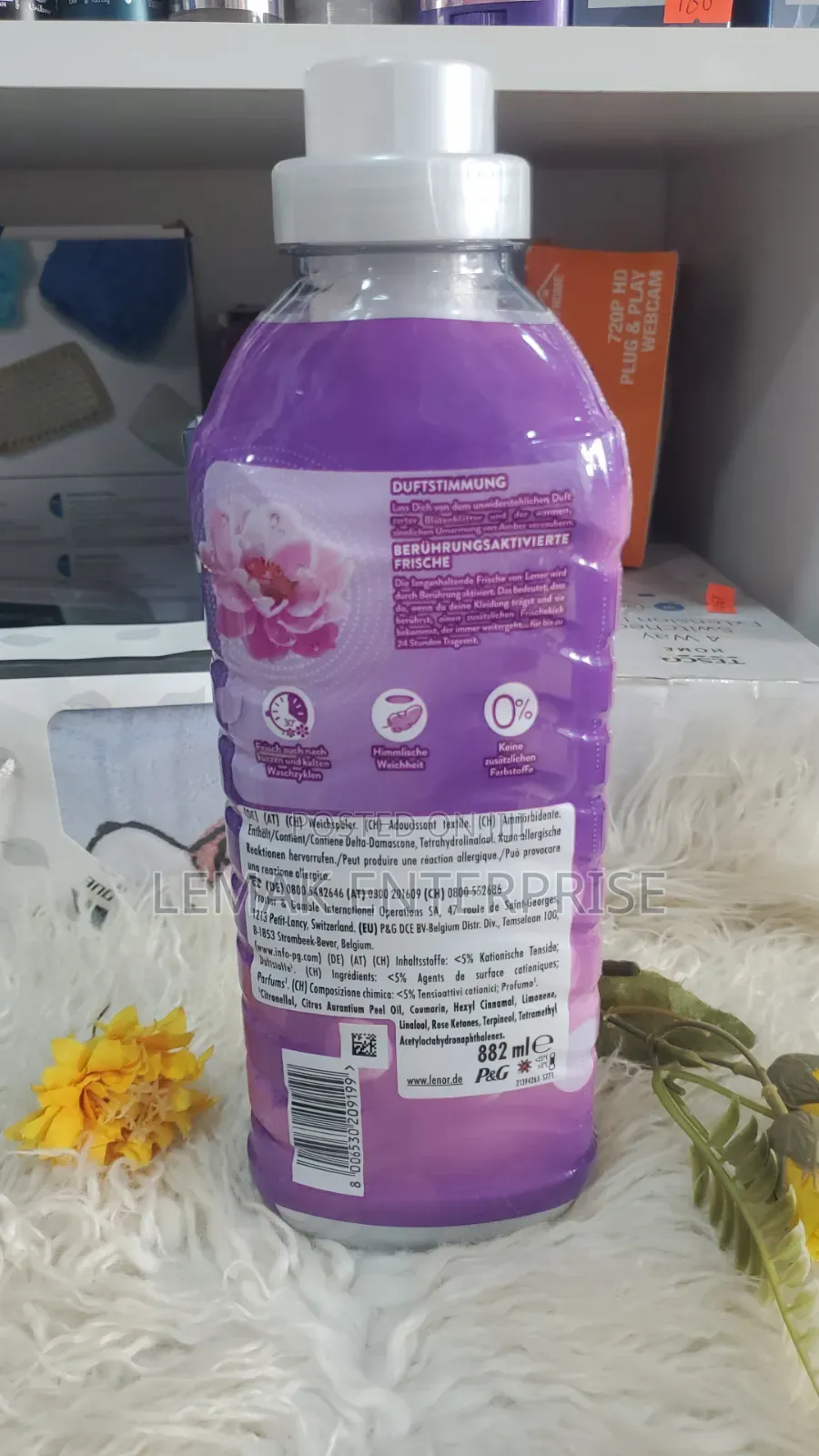 Lenor Fabric Softener 882ml 42 Wash. From Germany