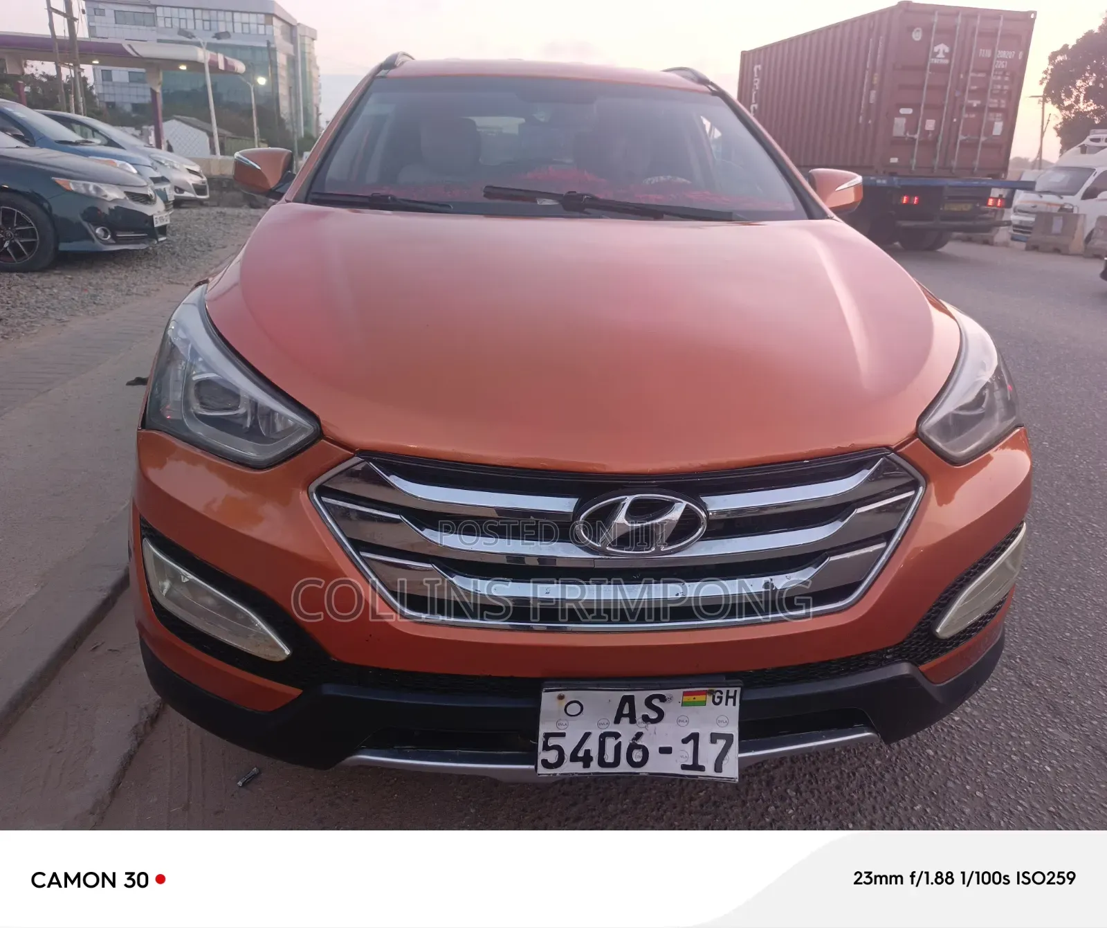 Hyundai Tucson 2014 Orange